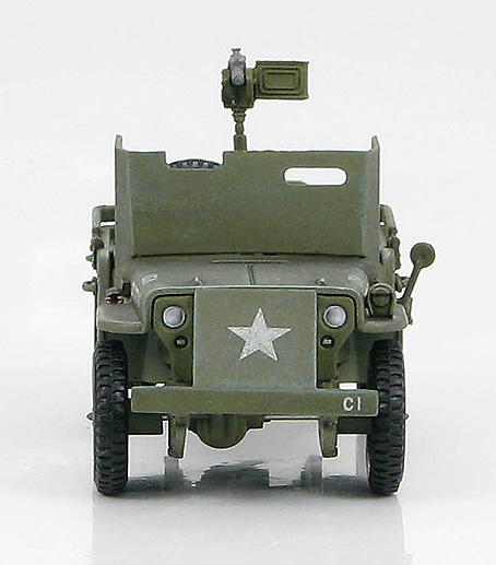 U.S. Jeep Willy M.B. w/armour shields WWII Europe, 1944, 1:48, Hobby Master 