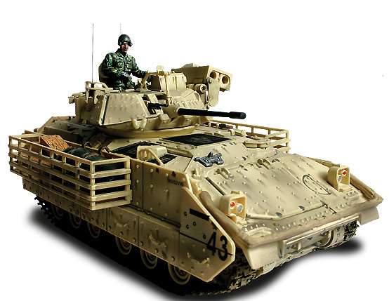 U.S. M3A2 Bradley, Bagdag, 2003, 1:32, Forces of Valor 