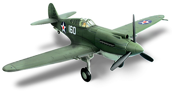 U.S. P-40B, Pearl Harbour, 1941, 1:72, Forces of Valor 