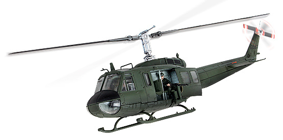 U.S. UH-1D HUEY® Vietnam, 1968, 1:48, Forces of Valor 