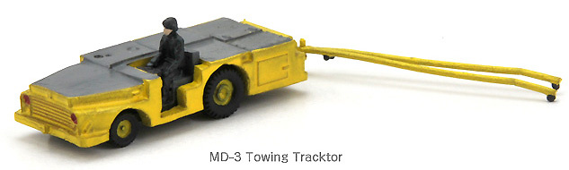 U.S.Navy, MD-3 Towing Tractor Yellow, 1:144, Century Wings 