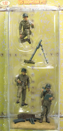 US Infantry, Mortar Section, 1:32, 21st Century Toys 