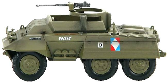 US M20 Utility Car Free French Army, 1:72, Hobby Master 