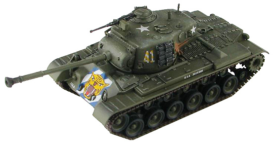 US M46 Patton Medium Tank 64th Tank Battalion, Río Imjin, Primavera 1951, 1:72, Hobby Master 