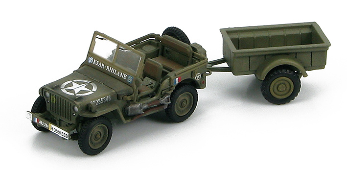 US Willys Jeep MB 2e Division Blindee, 