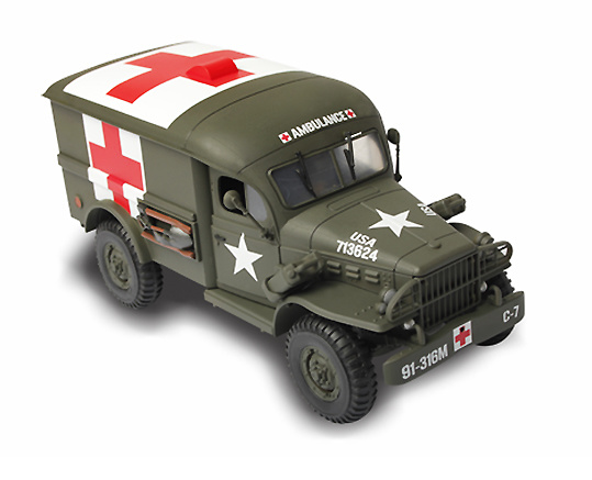 USA, Ambulancia 4x4, 1941, 1:32, Forces of Valor 