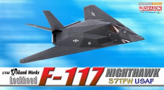 USAF F-117 Nighthawk, 37TFW (Military), 1:144, Dragon Wings 