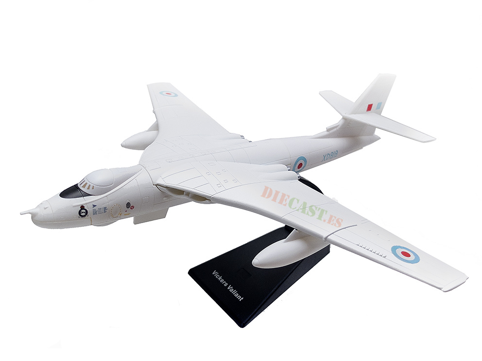 Vickers Valiant Jet Age Military Aircraft 1:144 Scale Model atlas 