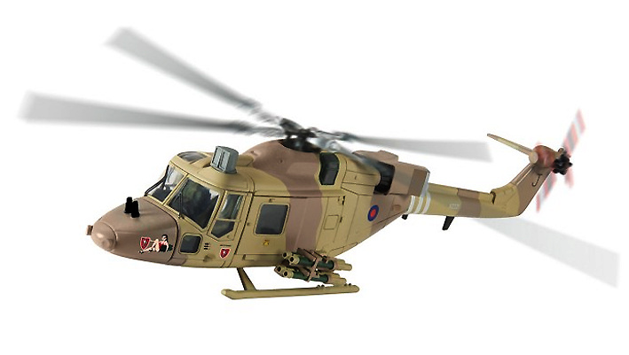 Westland Lynx, AH1GT, XZ221, 'J' 654 Squadron Army Air Corps, Operation Granby, Iraq, 1991, 1:72, Corgi 