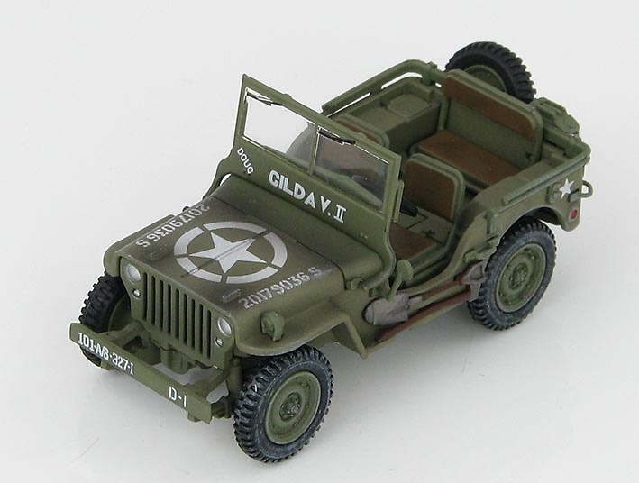 Willys Jeep MB, 101st Airborne Division, WWII, 1:48, Hobby Master 