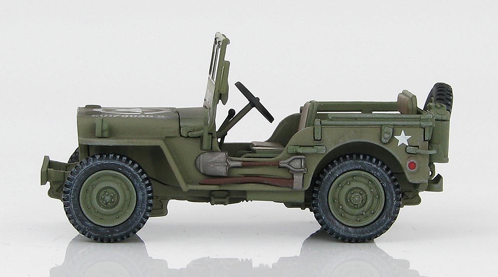 Willys Jeep MB, 101st Airborne Division, WWII, 1:48, Hobby Master 