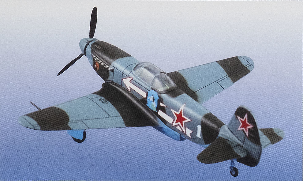 Yakovlev Yak-3, Ejército Soviético, 2º G.M., 1:72, DeAgostini 