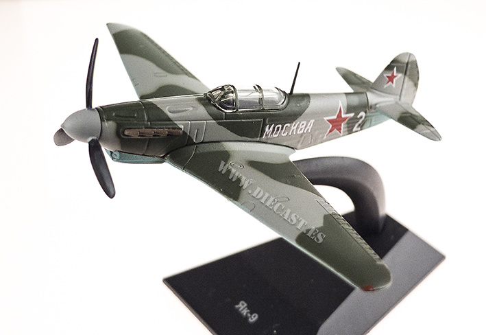 Yakovlev Yak-9, 2º Guerra Mundial, 1:90, DeAgostini 