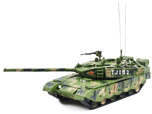 #PZK12181PD Desert Camouflage Panzerkampf 1:72 PLA ZTZ99A Main Battle Tank 