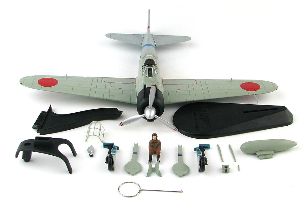 Zero Fighter Type II 3-112, Lt. Minoru Suzuki, 12th Kokutai, China 1941, 1:48, Hobby Master 
