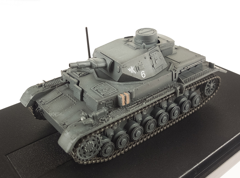 141 PzKpfw III Ausf G Medium Tank #PZK12113PB Details about   Panzerkampf 1:72 German Sd Kfz 