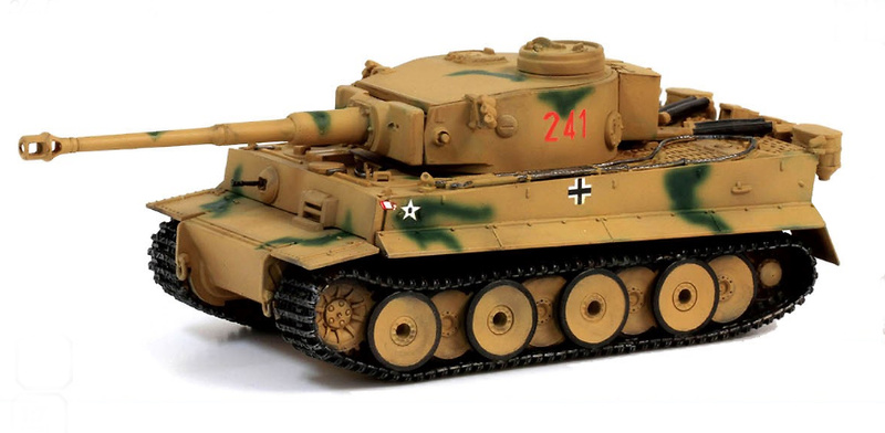 WWII Tiger I 2/s Pz.Abt 504 Sicily 1943 1/72 finished tank model Dragon 