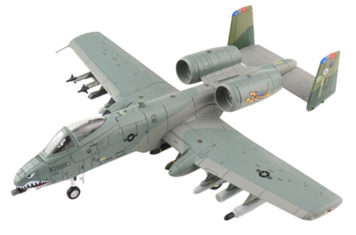 A-10C Thunderbolt II 78-0597, 75th FS “Tiger Sharks”, 23rd Wing, Moody AFB, 2017, 1:72, Hobby Master
