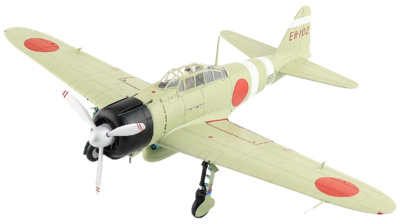 A6M2 Zero Fighter Type 21, Testsuzo Iwamoto, Carrier Zuikaku, Pearl Harbour, 1:48, Hobby Master