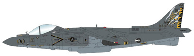 AV-8B Harrier II, USMC VMA-242 Tigers, WH00, MCAS Cherry Point, NC, 2019, 1:72, Hobby Master