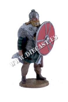Anglo-saxon warrior, 5th century, a.C, Del Prado