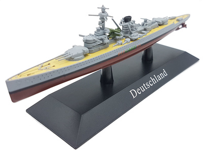DeAgostini 67 British Battleship Nelson 1/1250 Scale Model No Original Packaging 