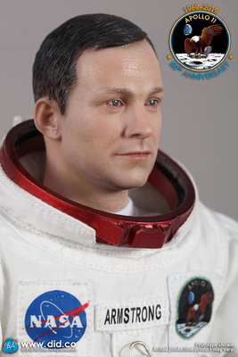Astronauta Neil Armstrong, Comandante del Apolo 11, Julio, 1969, 1:6, Did