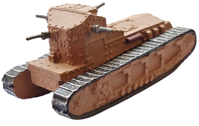 British Medium Mk. A Whippet, Cavalry Tank, WWI, 1:87, Salvat