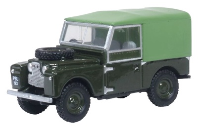 Bronze Green Land Rover Series I 88 Canvas 1:76, Oxford