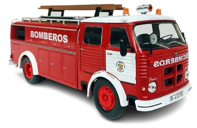 Camión Bomberos Pegaso Comet 1091/1, Barcelona, 1963, 1/43, Salvat  