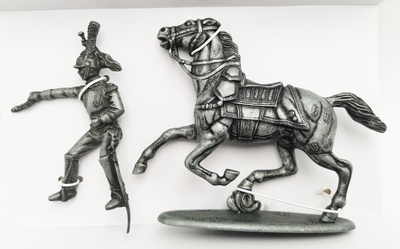 Cuirassier and Cuirassier's Horse, 1:24, Atlas Editions
