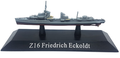 Destructor Z16 Friedrich Eckoldt, Kriegsmarine, 1938, 1:1250, DeAgostini