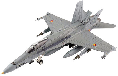 EF-18A Hornet, Spanish AF, ALA 15 Gatos, #12-09, Gando AB, Canary Islands, 2020, 1:72, Hobby Master