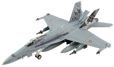 EF-18A Hornet, Spanish Armed Forces, "Ala 12 50 Aniversario" 12-50/C15-34, BA de Torrejon, 2010, 1:72, Hobby Master