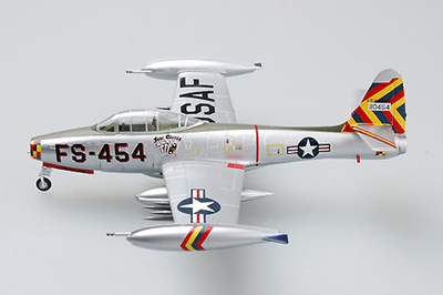 F-84G "Four Queens/OLIE", Joe Davis,58 FBG.Base Taegu, Verano de 1953, 1:72, Easy Model