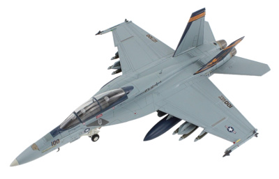 F/A-18F Super Hornet US Navy, AC100/166628, VFA-32 "Fighting Swordsmen", Oshkosh 2023, 1:72, Hobby Master