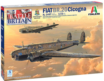 FIAT BR.20 Cicogna, Aviazione Legionaria, 35º Gruppo, Tablada, Sevilla, Guerra Civil, 1937, 1:72, Italeri