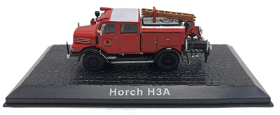Fire truck Horch H3A, 1:72, Atlas Editions