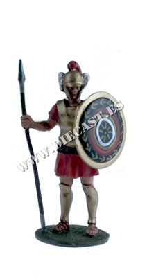 Greek hoplite, 1:30, Del Prado