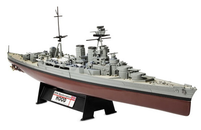 HMS Battlecruiser Hood, Royal Navy, Battle of the Strait of Denmark, 1941, 1: 700, Forces of Valor