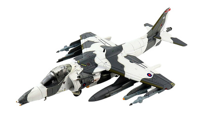 Harrier GR.7 "Exercise Snow Falcon" ZG531, 1er Escuadrón de la RAF, Noruega, 2004, 1:72, Hobby Master