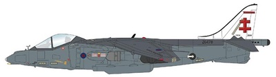 Harrier GR.9A, RAF Base Aérea de Coningsby, 2006, 1:72, Hobby Master