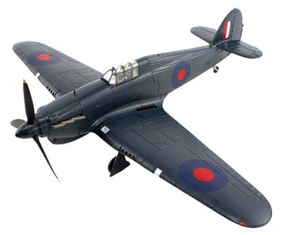 Hawker Hurricane Mk I, RAF No.69 Sqn, V7101, George Burges, Malta, Mayo 1941, 1:48, Hobby Master