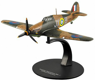 Hawker Hurricane Mk. I, Royal Air Force, WWII., 1:72, Altaya