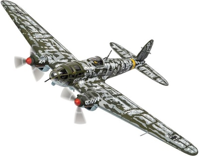 Heinkel He-111 H-6, W.Nr. 4500, A1+FN, teniente Erich Horn, 5./KG53, 1:72, Corgi