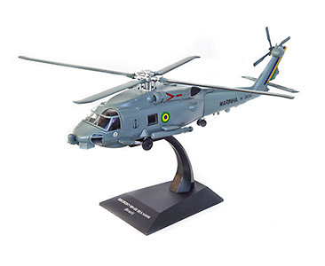 Helicóptero MH-60 Sea Hawk, Marinha do Brasil, 1:72, Planeta DeAgostini