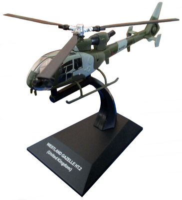 Helicóptero Westland Gazelle HT.2, Reino Unido, 1:72, Planeta DeAgostini