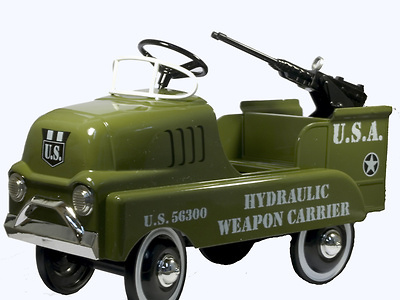 Hydraulic Weapon Carrier Pedal Vehicle, Limited Edition, Xonex Cleve On