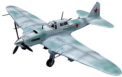 Ilyushin IL-2 Sturmovik M3 Red 8 1941 (invierno), Fuerza Aérea Soviética, 1:72, Legion