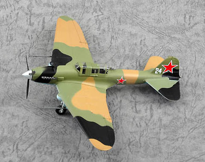 Ilyushin IL-2M3, White 24, Fuerza Aérea Soviética, 1:72, Easy Model